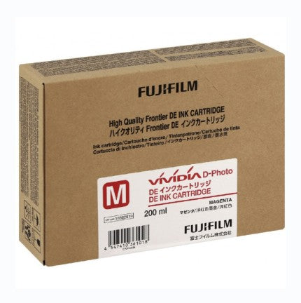 Fuji 16562919 Dry Lab cartuccia Magenta 200ML DE100 Fuji 16562919 Dry Lab cartuccia Magenta 200ML DE100